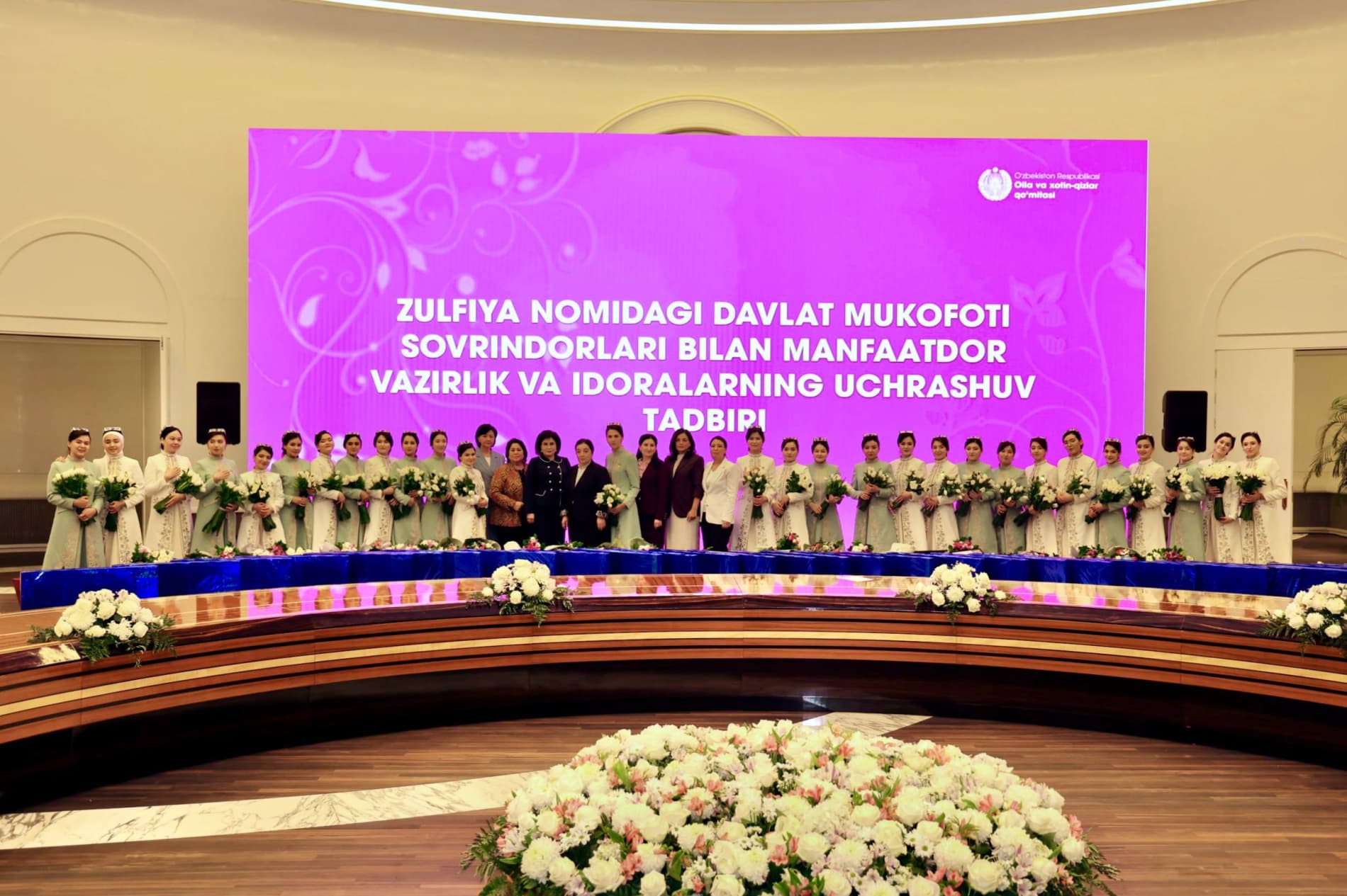 Winners of the Zulfiya state prize awarded
