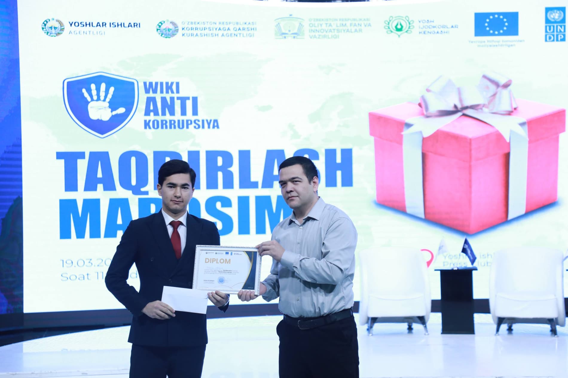 “WikiAntiKorrupsiya” tanlovi g‘oliblari taqdirlandi!