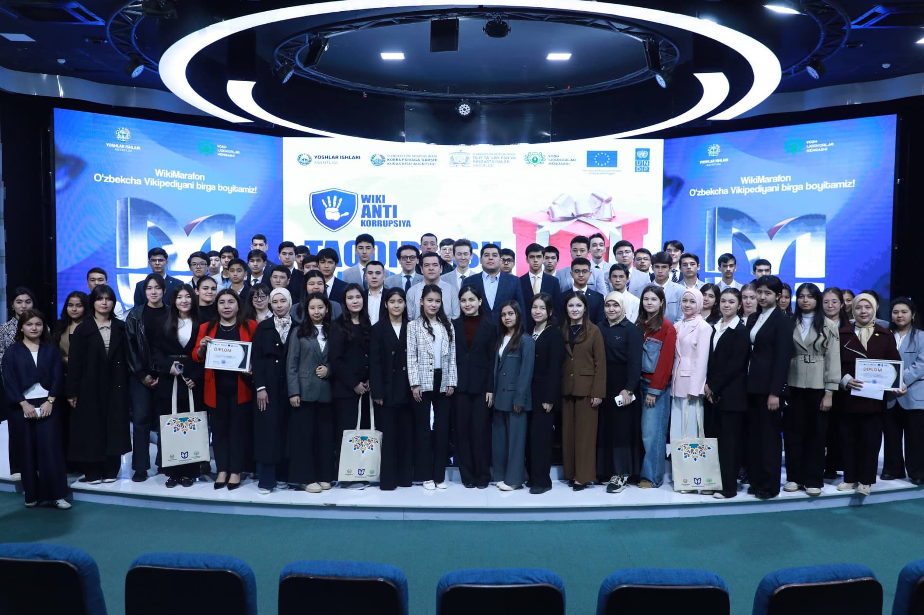 “WikiAntiKorrupsiya” tanlovi g‘oliblari taqdirlandi!