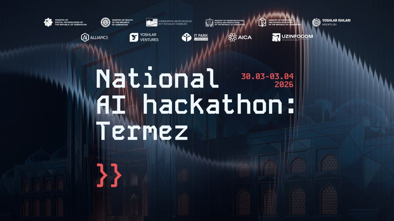 Umummilliy AI Hackathon endi Termizda!
