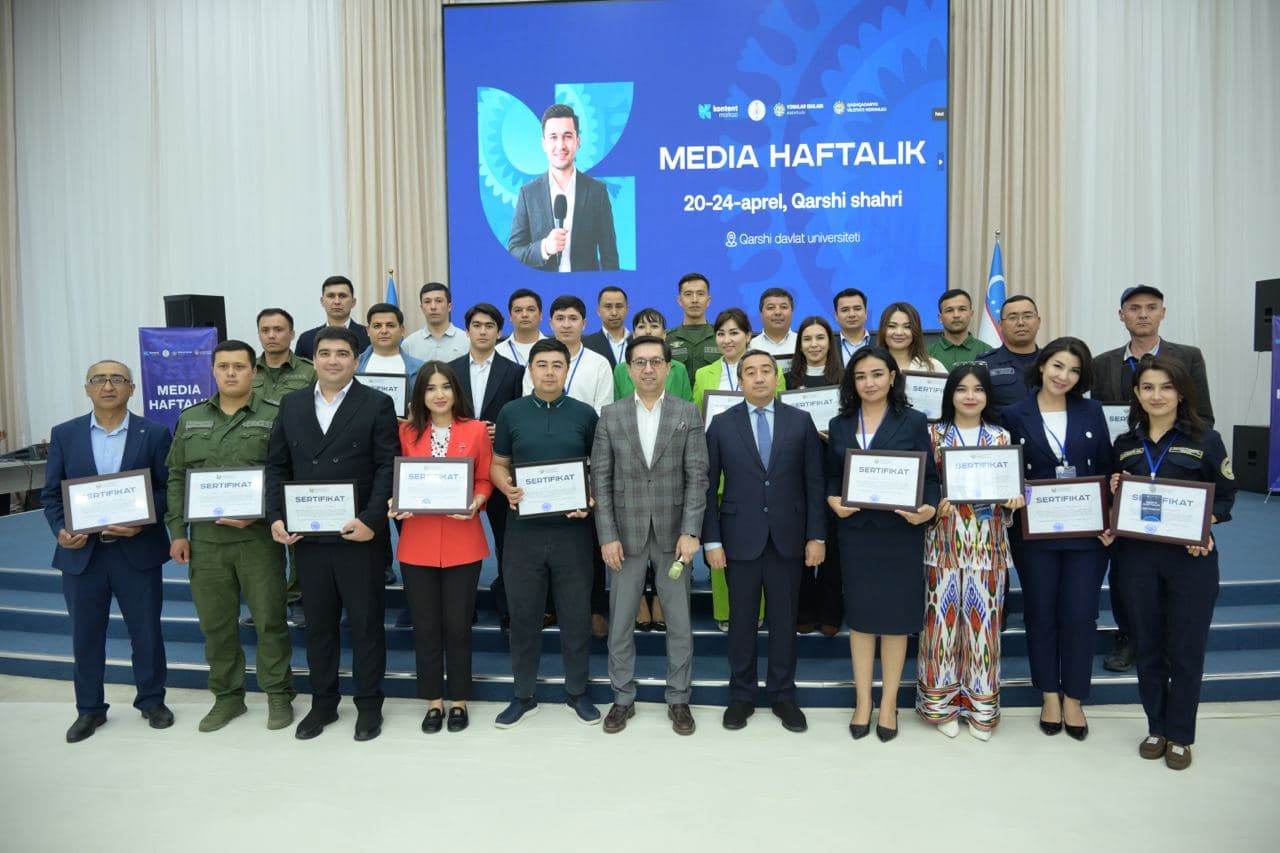 В Кашкадарье завершился интенсивный медиамарафон, собравший около 900 участников!