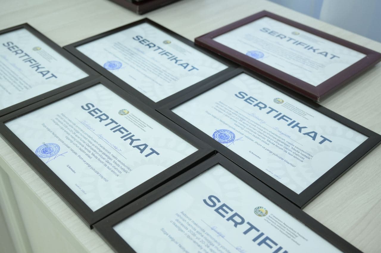 В Кашкадарье завершился интенсивный медиамарафон, собравший около 900 участников!