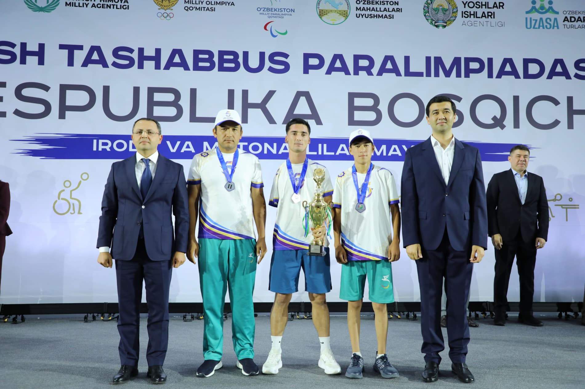 Besh tashabbus paralimpiadasi