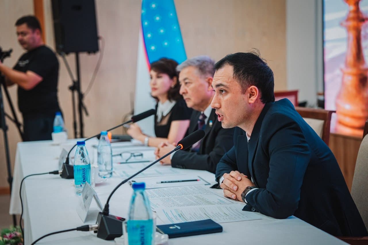 Press Conference Held on Upcoming Chess Competitions in Samarkand