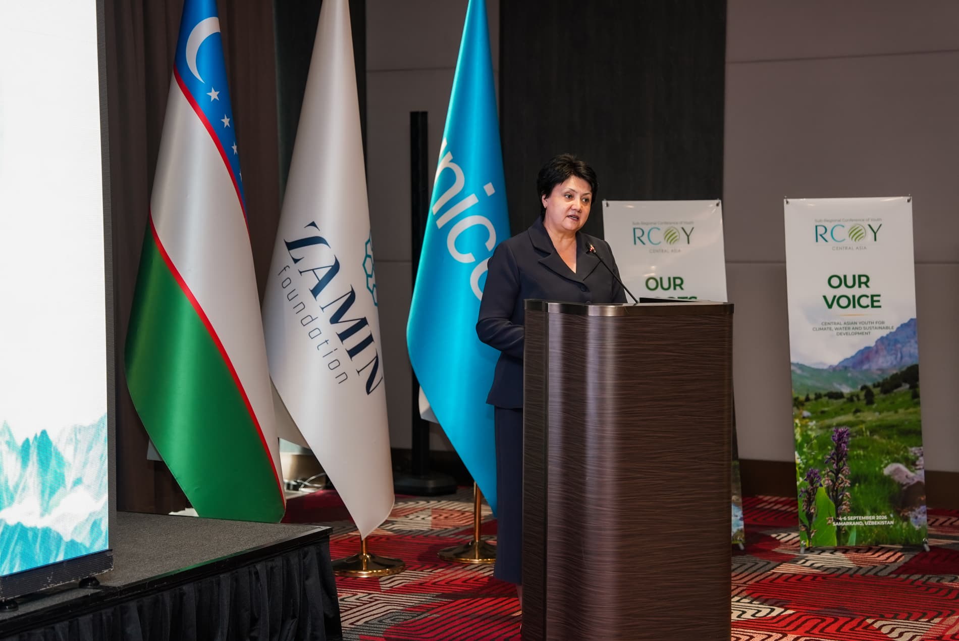 Markaziy Osiyo yoshlarining iqlim bo‘yicha Bayonot taqdim etildi