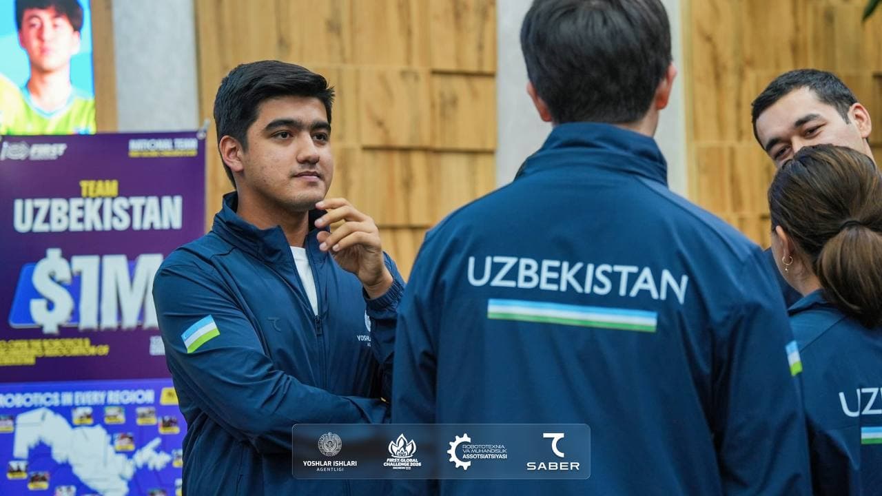 Uzbekistan’s National Robotics Team Heads to the World Championship