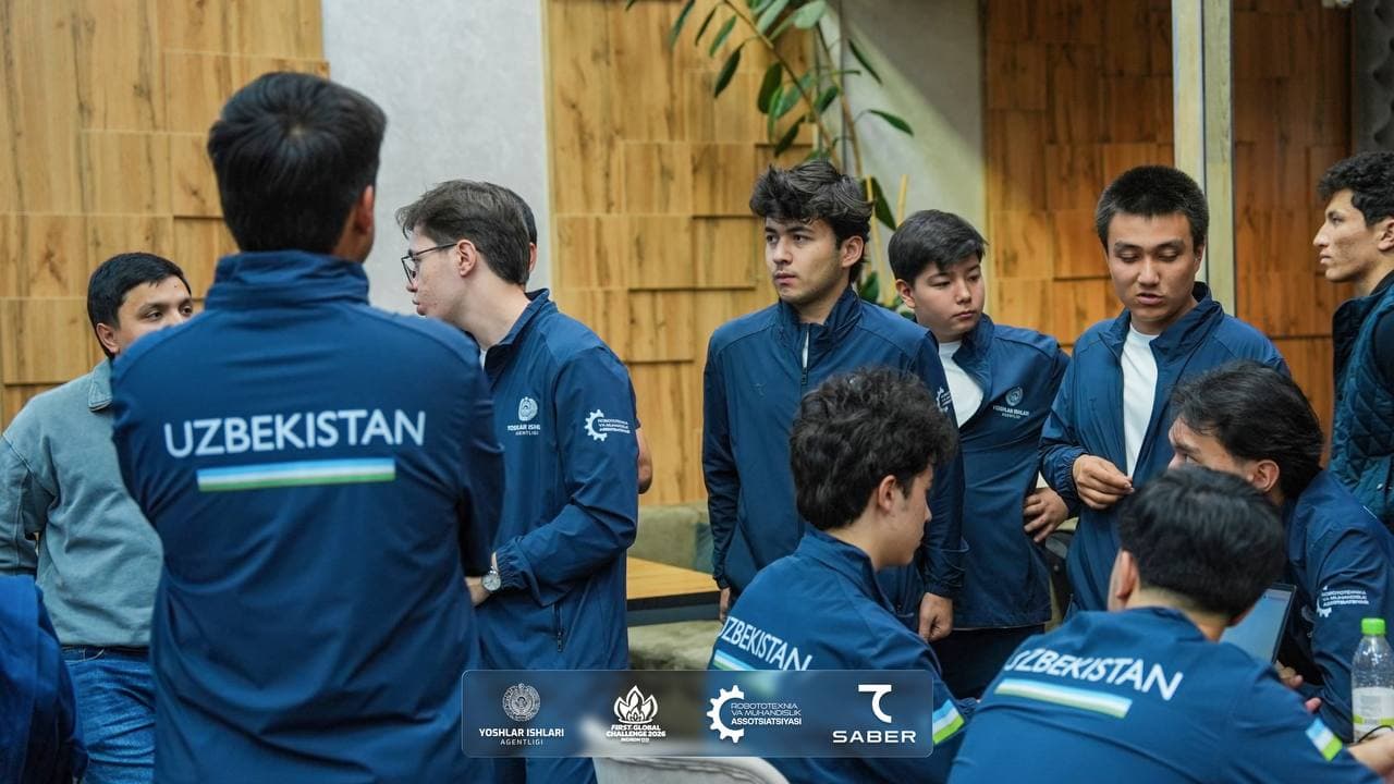 Uzbekistan’s National Robotics Team Heads to the World Championship