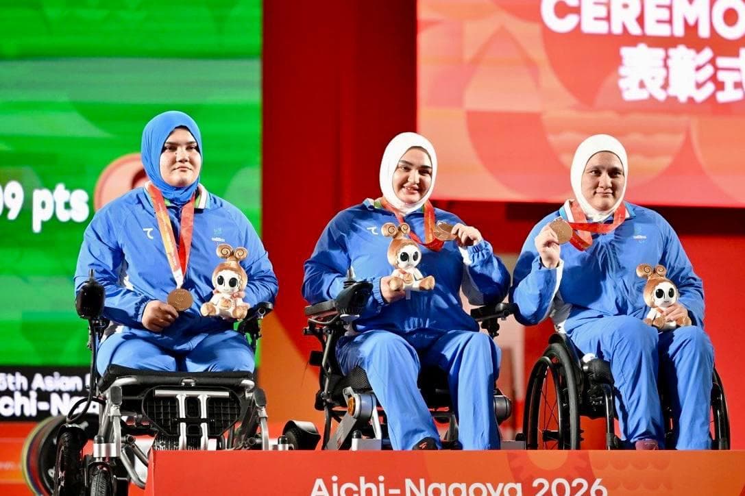 Uzbekistan Ranks Among the Top Three at the Asian Para Games for the First Time