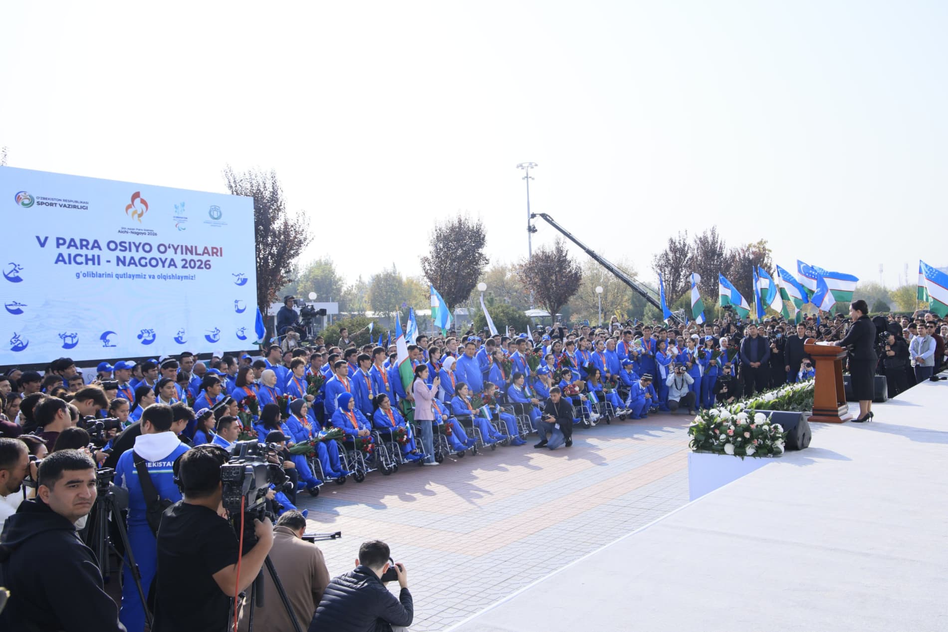 Uzbekistan’s Para Athletes Receive a Hero’s Welcome Home After Historic Victories!