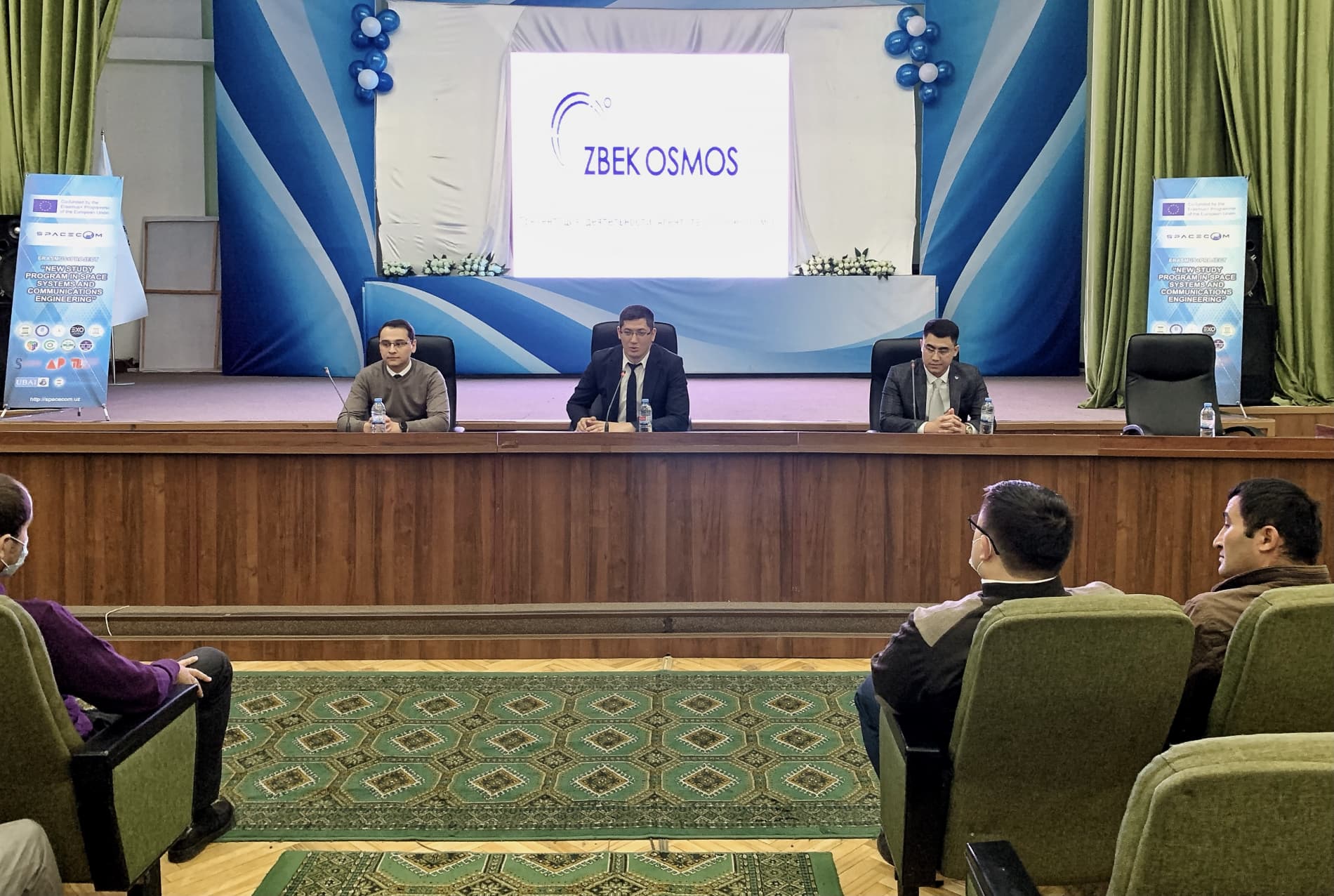 A meeting was held with students of the Tashkent University of Information Technologies