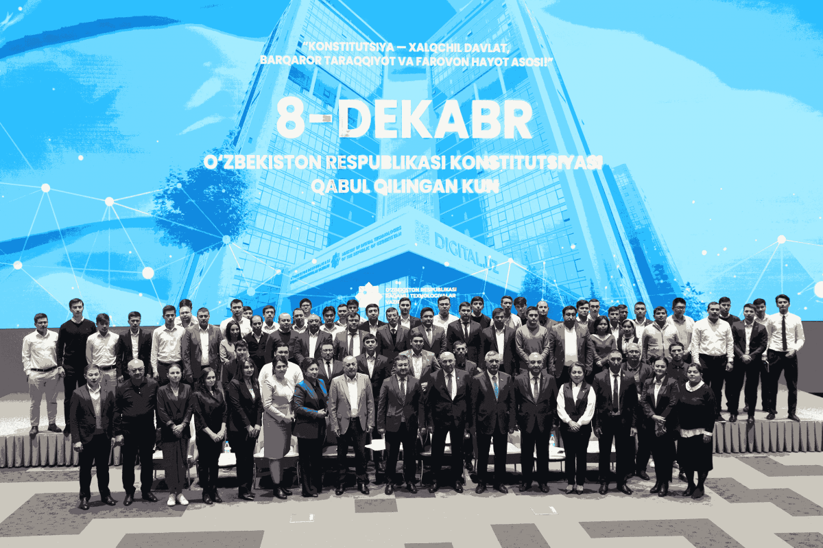 Participated in a roundtable discussion organized on the occasion of December 8 - Constitution Day of the Republic of Uzbekistan