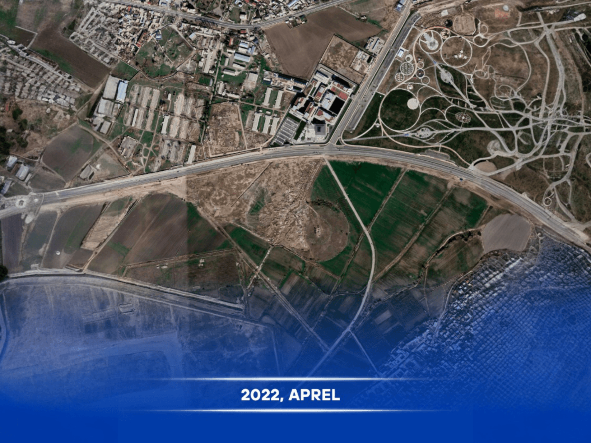 Олимпия шаҳарчаси ҳудудининг ўзгариши