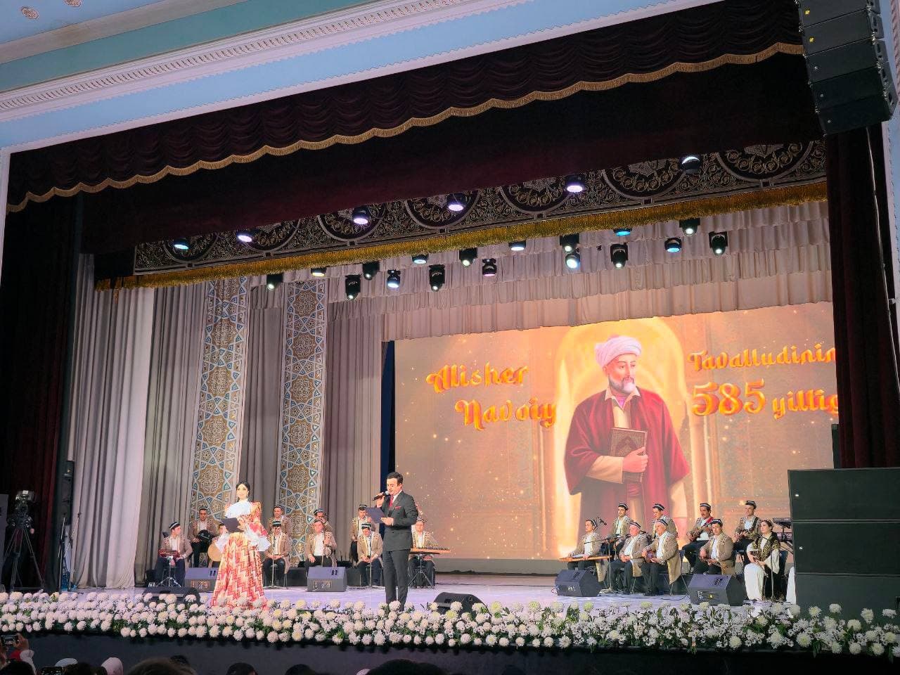 “O‘zbekkosmos” agentligida Navoiy va Bobur tavalludiga bag‘ishlangan ma’naviy-ma’rifiy tadbir