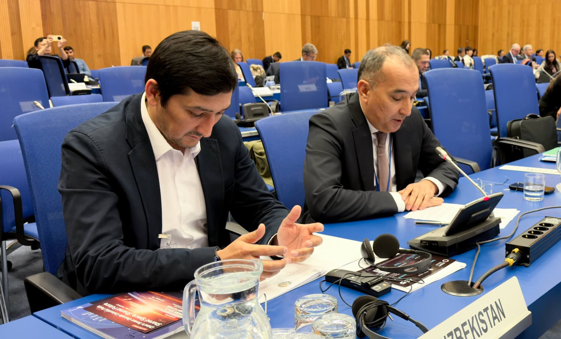 "O'zbekkosmos" agentligi vakillari Venada bo‘lib o‘tayotgan COPUOSning 69-sessiyasida ishtirok etib, O‘zbekistonning kosmik sohadagi yutuqlarini namoyish etmoqda hamda xalqaro hamkorlikni rivojlantirmoqda.