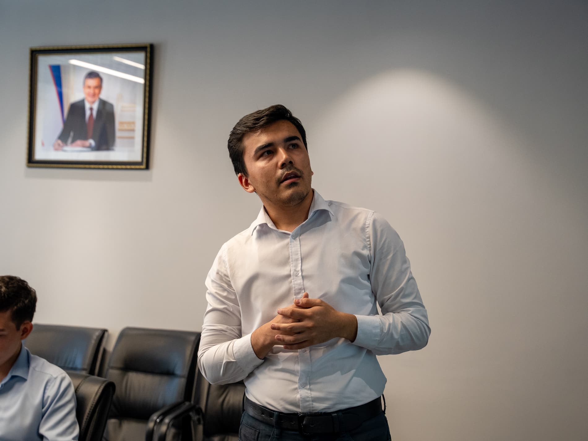 Yosh tadbirkorlar va innovatorlar bilan uchrashuv