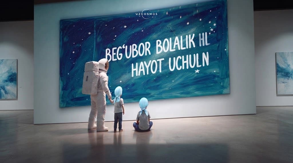 Кичик қалбларга космик таассуротлар улашилди