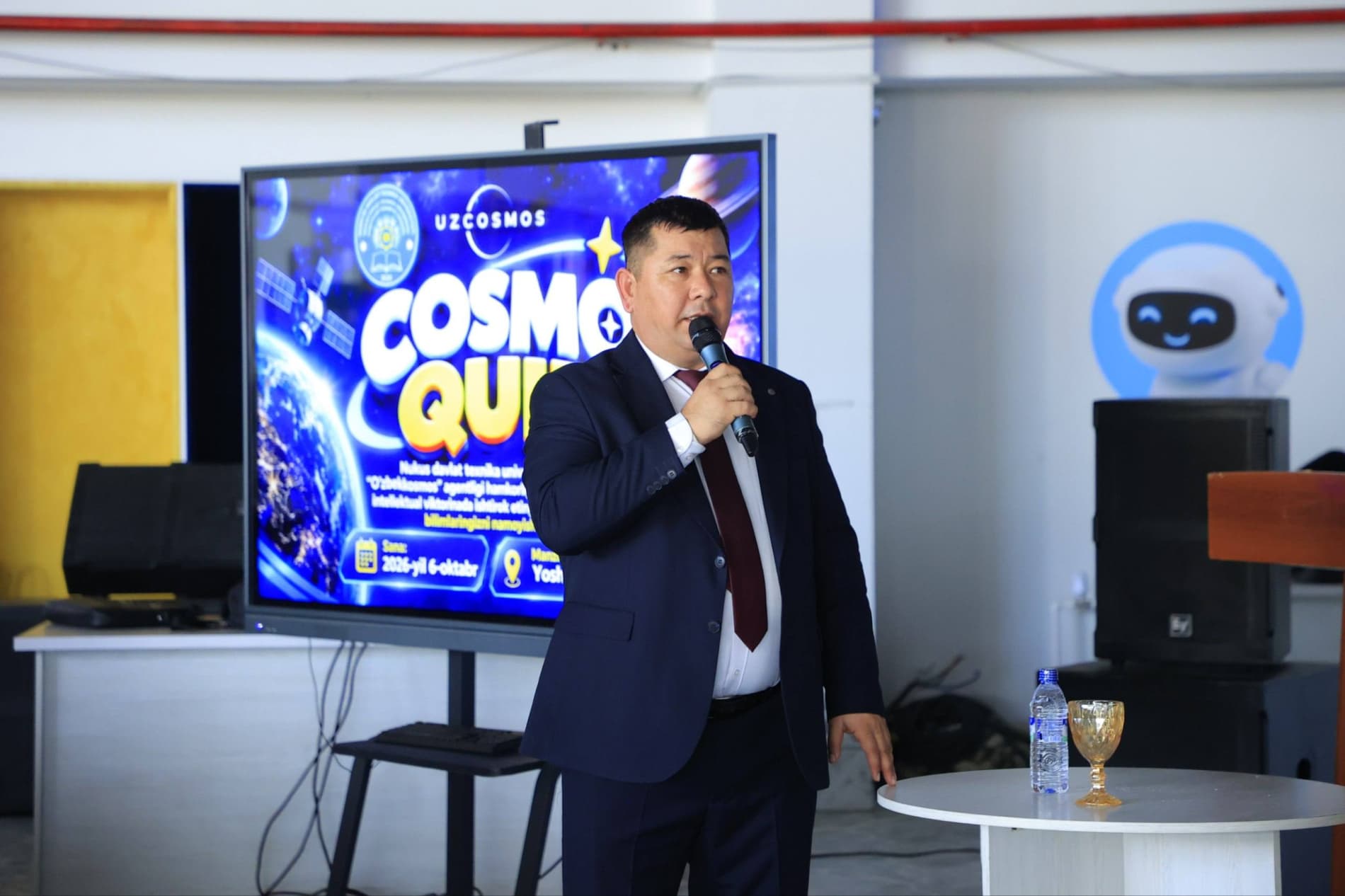 Butunjahon kosmos haftaligi doirasida "O'zbekkosmos" agentligi va Nukus davlat texnika universiteti hamkorligida talaba-yoshlar o‘rtasida COSMO QUIZ intellektual viktorinasi tashkil etildi