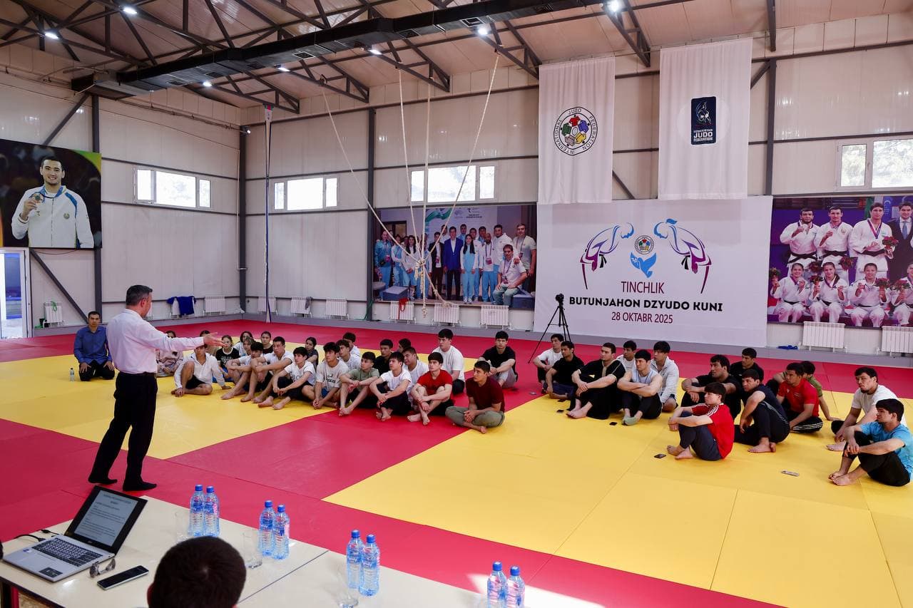 Dzyudo federatsiyasi sportchilariga Qonun va WADA kodeksi bo‘yicha tushuntirishlar berildi