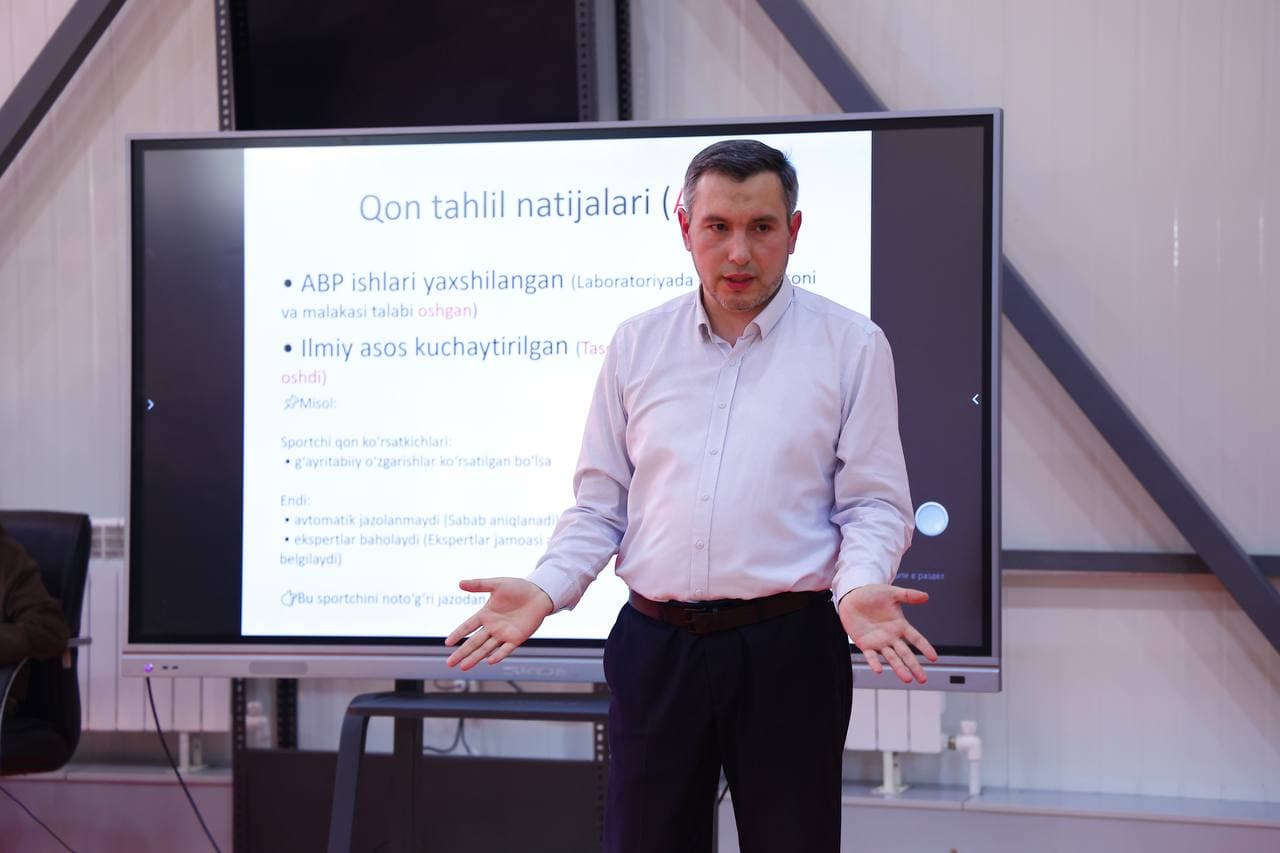 Dzyudo federatsiyasi sportchilariga Qonun va WADA kodeksi bo‘yicha tushuntirishlar berildi