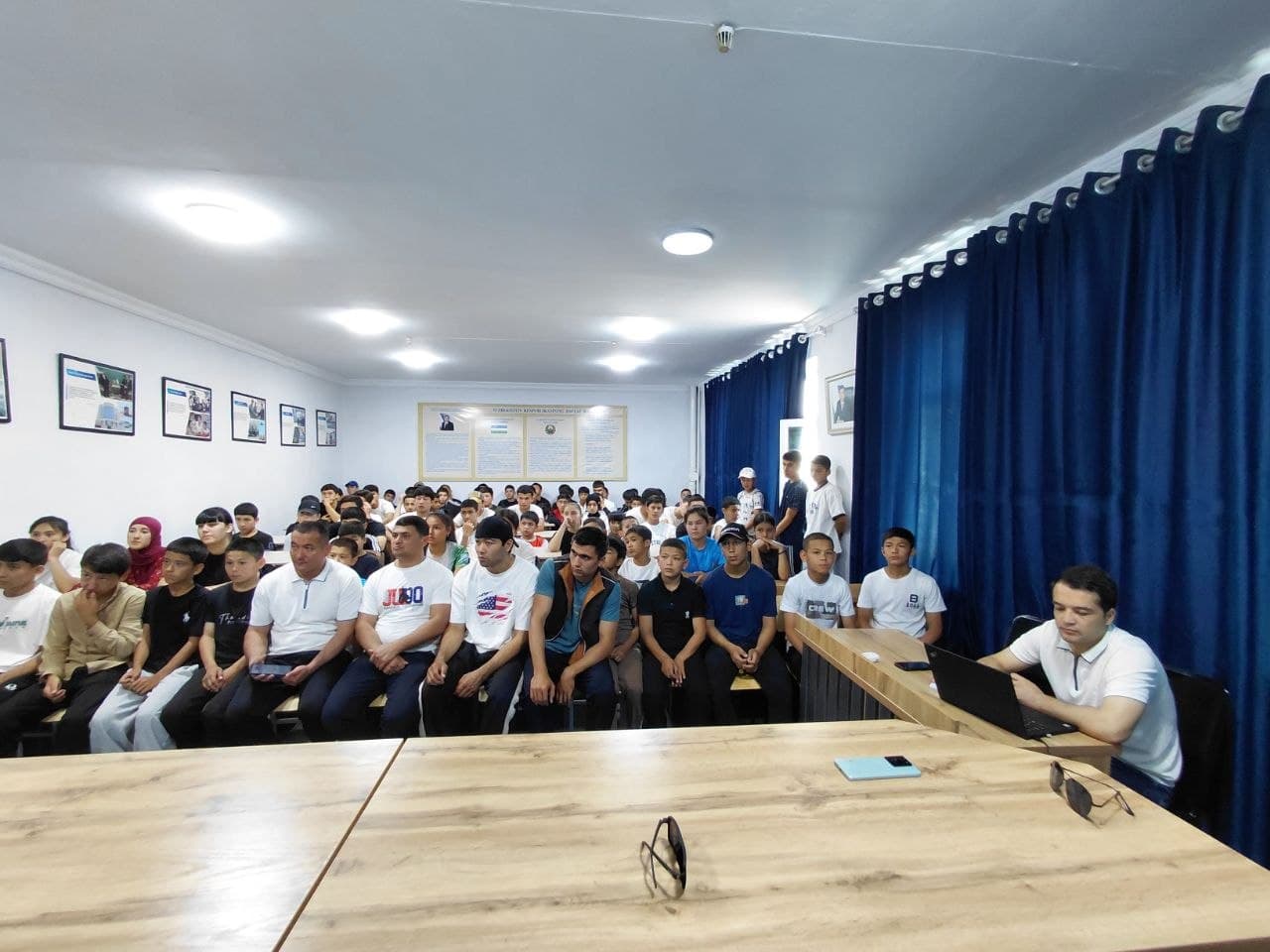 Farg‘onada antidoping ta‘limiga bag‘ishlangan seminar-trening tashkil etildi