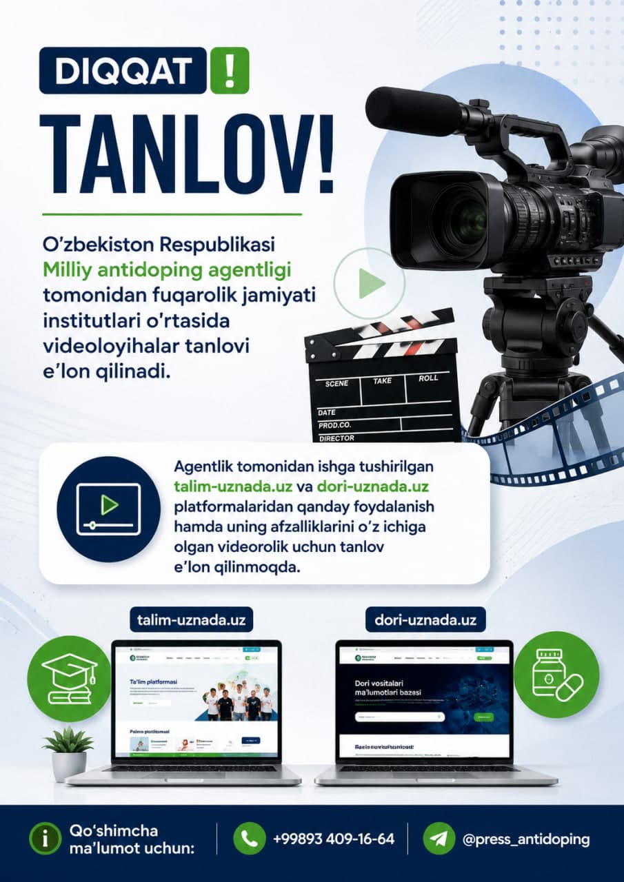 DIQQAT TANLOV!