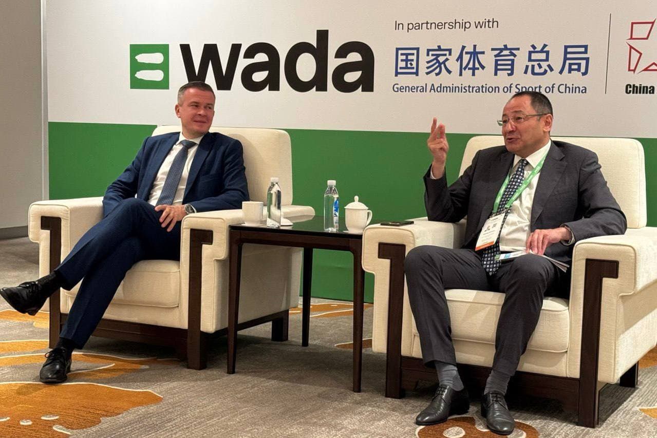 WADA prezidenti bilan uchrashuvda hamkorlik masalalari muhokama qilindi
