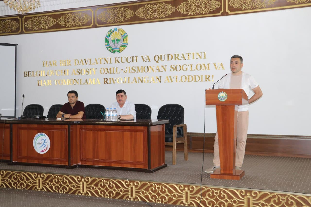 Samarqand viloyatida antidoping seminar-treninglari o‘tkazilmoqda