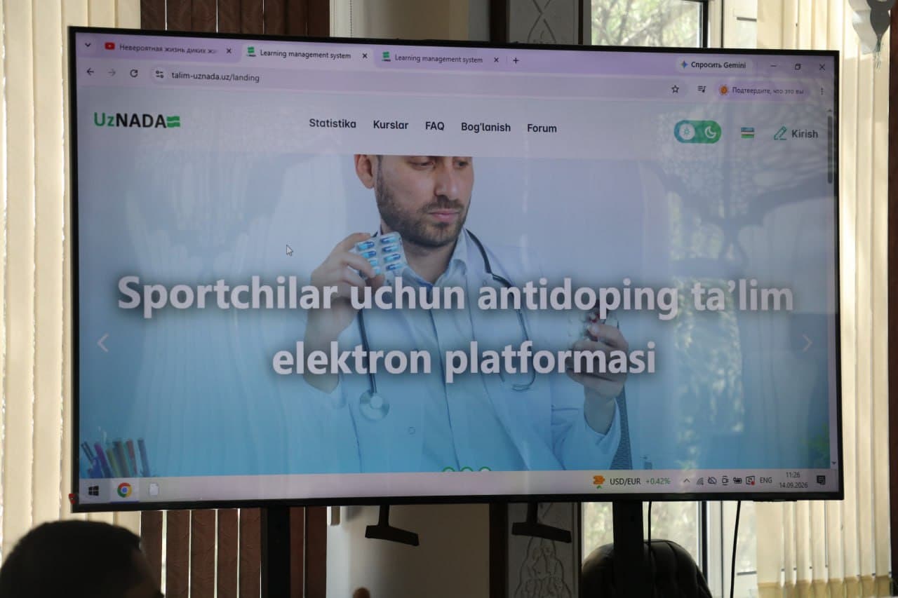 Samarqand viloyatida antidoping seminar-treninglari o‘tkazilmoqda