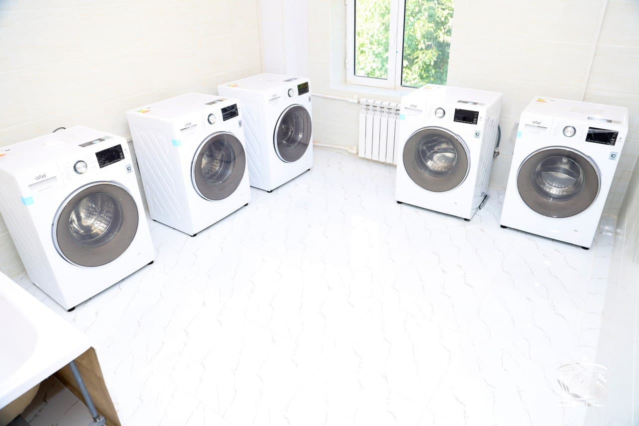 A press tour of student dormitories took place in tashkent