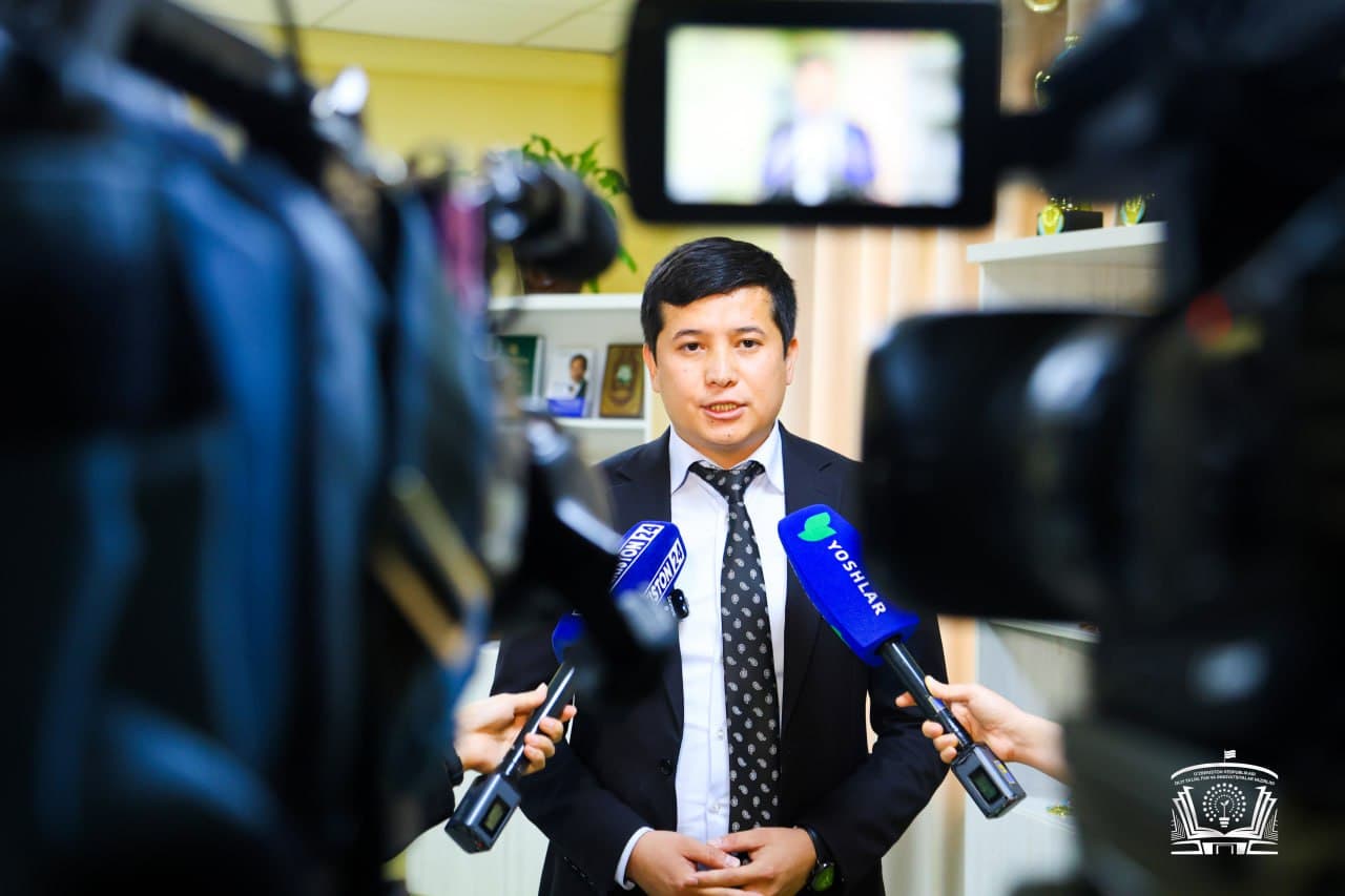 A press tour of student dormitories took place in tashkent