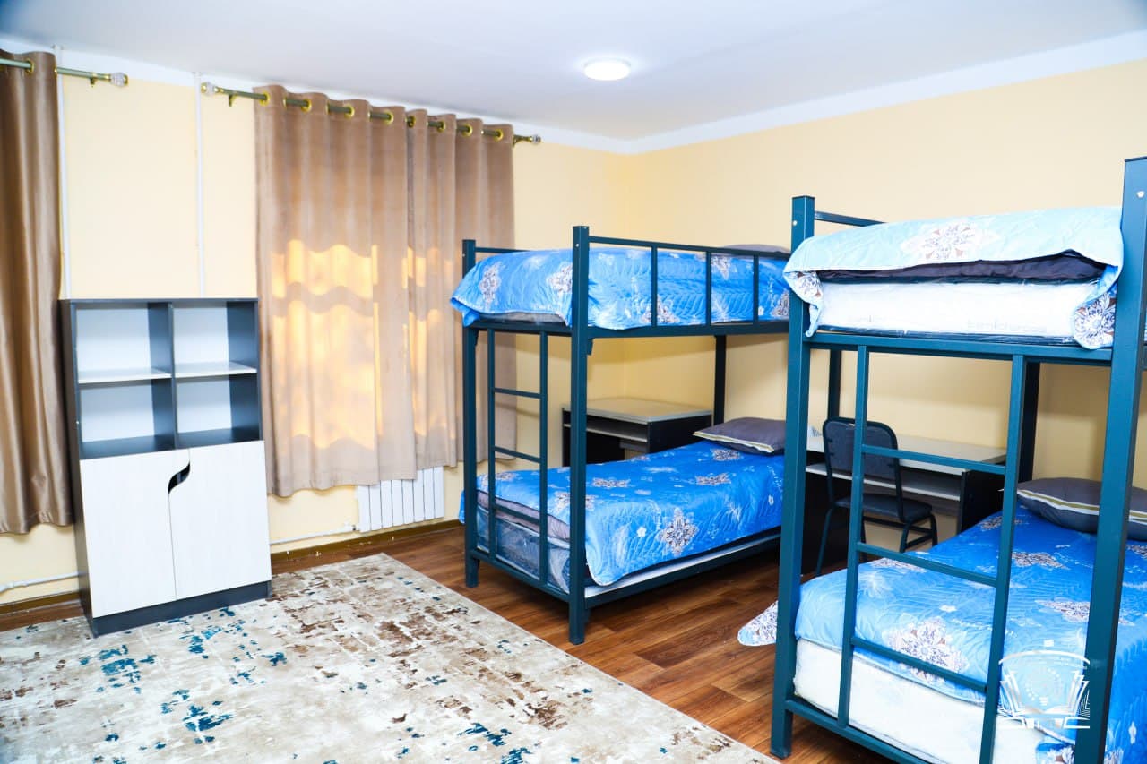 A press tour of student dormitories took place in tashkent