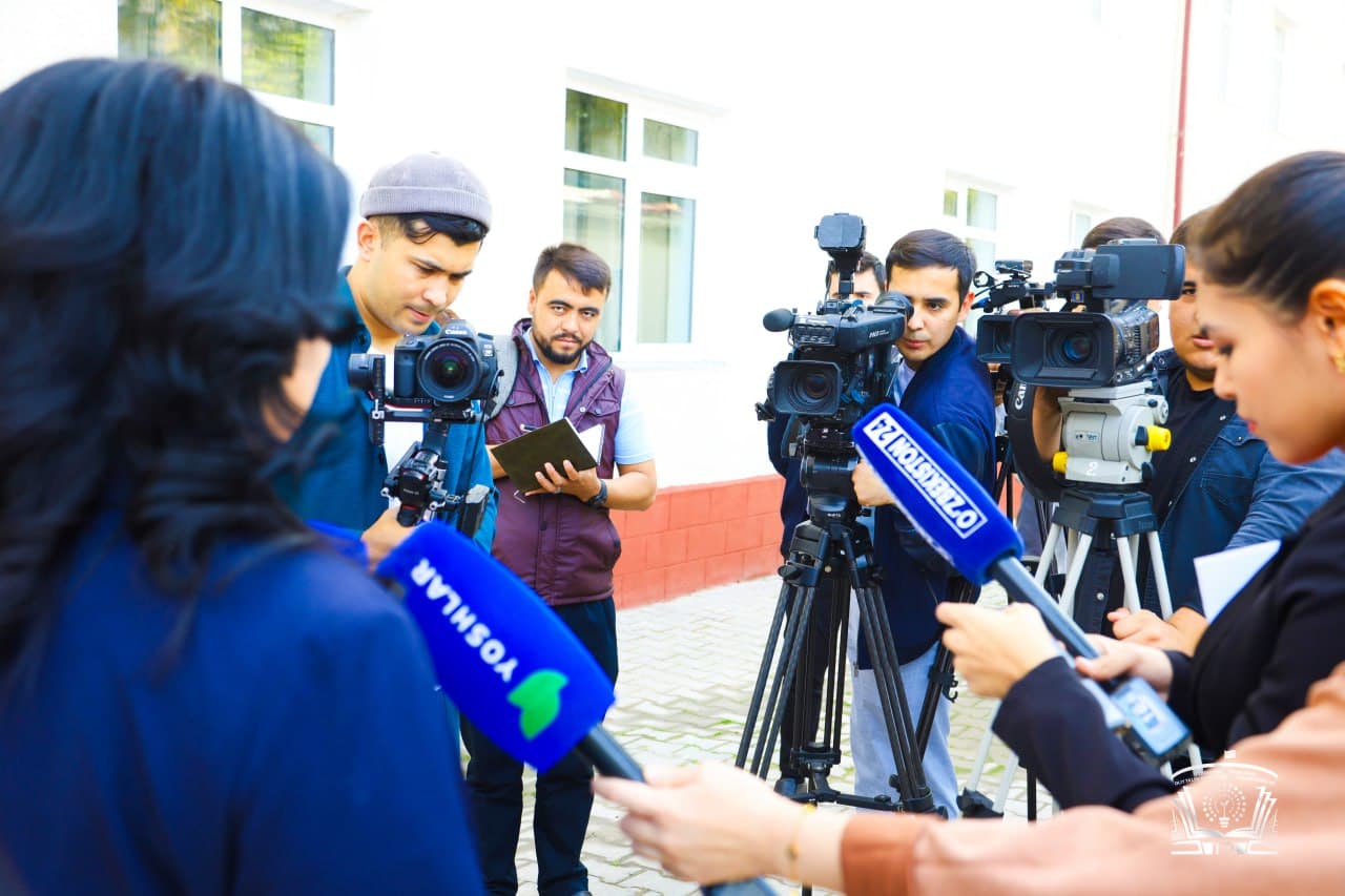 A press tour of student dormitories took place in tashkent