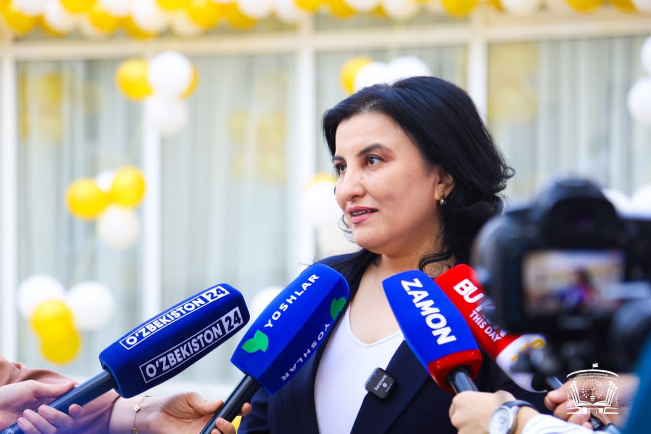 A press tour of student dormitories took place in tashkent