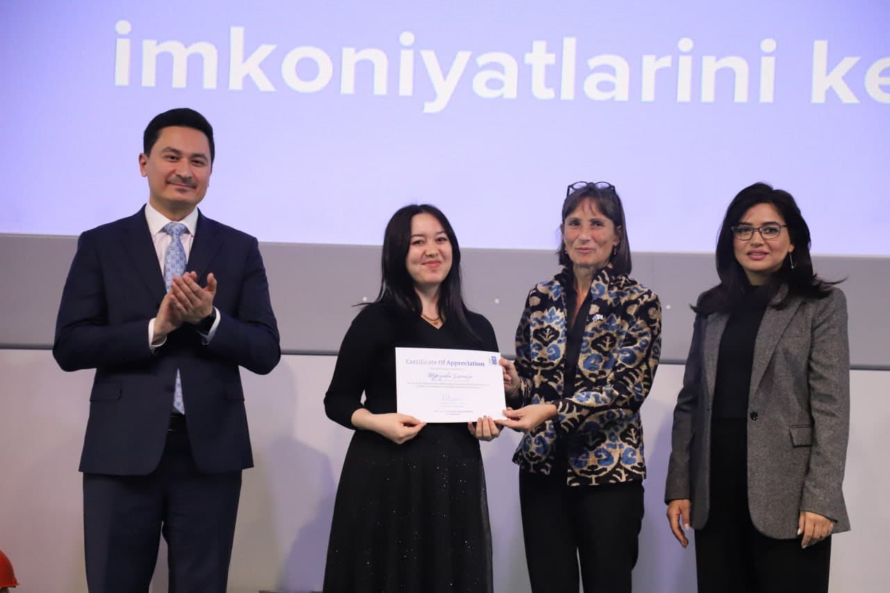 Жорий йилнинг 29 ноябрь куни Тошкент шаҳридаги Inha университетида Бирлашган Миллатлар Ташкилоти Тараққиёт Дастури (UNDP) томонидан STEM таълими ва хотин-қизлар учун касбларга бағишланган тадбир бўлиб ўтди