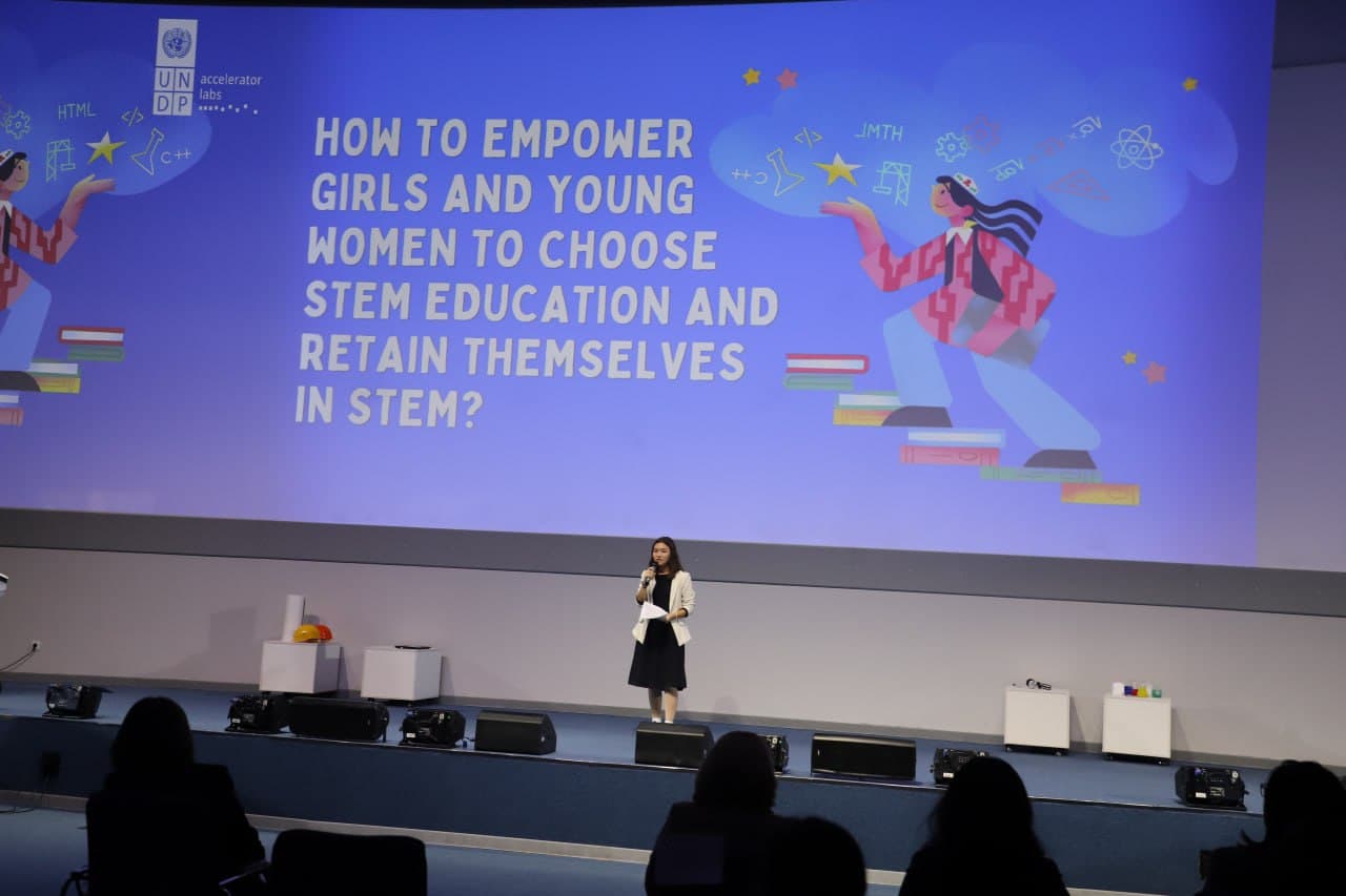 Жорий йилнинг 29 ноябрь куни Тошкент шаҳридаги Inha университетида Бирлашган Миллатлар Ташкилоти Тараққиёт Дастури (UNDP) томонидан STEM таълими ва хотин-қизлар учун касбларга бағишланган тадбир бўлиб ўтди
