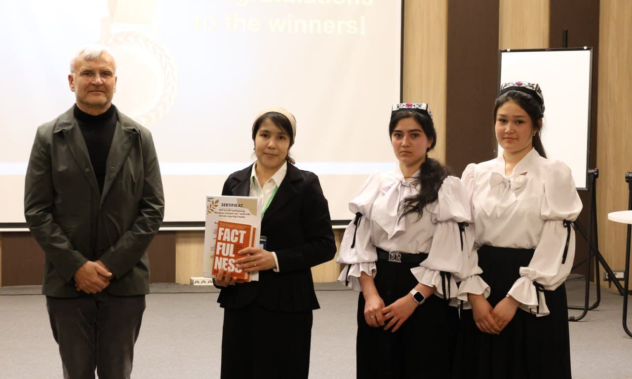 The winners of the “Towards a Sustainable Future” competition, held for the first time among students of professional educational organizations, were awarded