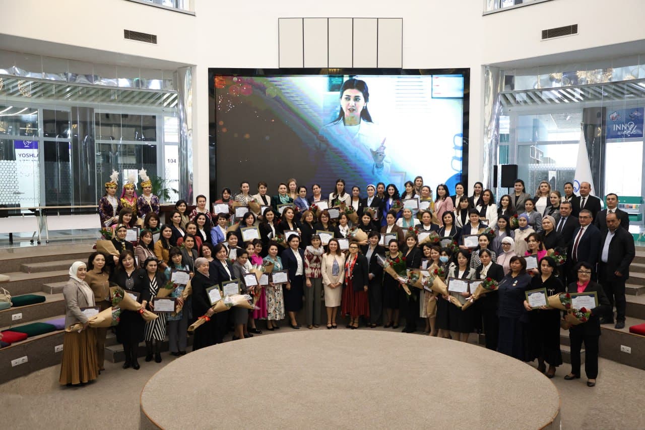 “Olima ayollar” ilmiy loyihalar tanlovi natijalari boʻyicha taqdirlash marosimi boʻlib oʻtdi