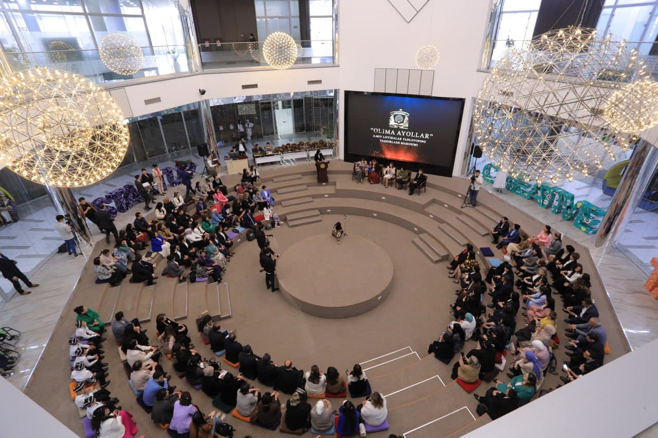 “Olima ayollar” ilmiy loyihalar tanlovi natijalari boʻyicha taqdirlash marosimi boʻlib oʻtdi