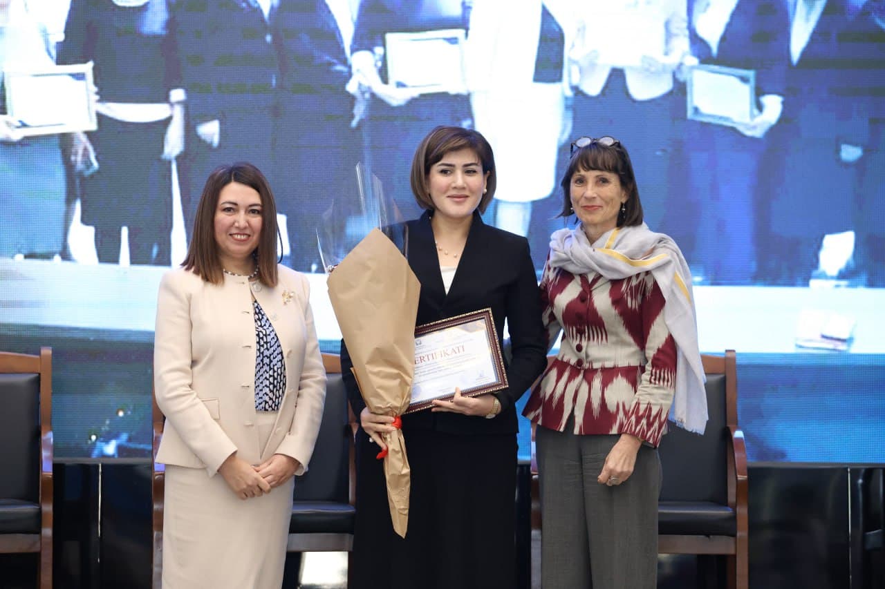 “Olima ayollar” ilmiy loyihalar tanlovi natijalari boʻyicha taqdirlash marosimi boʻlib oʻtdi