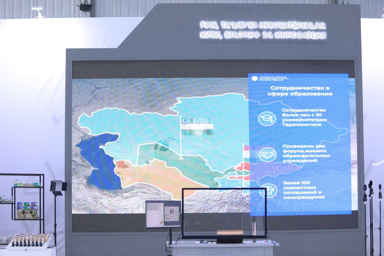 Representatives of the Ministry take part in the exhibition of national products "Made in Uzbekistan" in Tajikistan