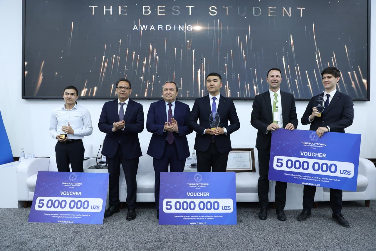 The Minister participated in the ceremony on the occasion of the 15th anniversary of Turin Polytechnic University in Tashkent