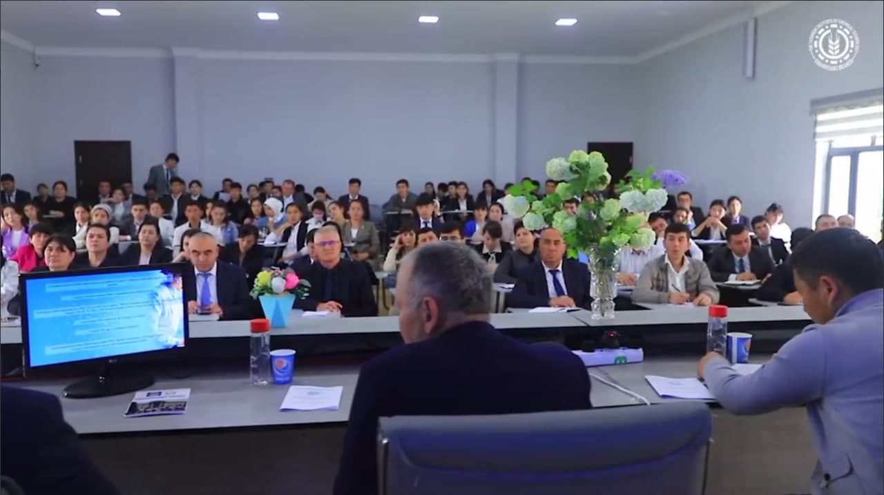 A republican scientific and practical conference on the topic “Food Safety and Innovative Technologies” was held at the Shakhrisabz branch of the Tashkent Institute of Chemical Technology