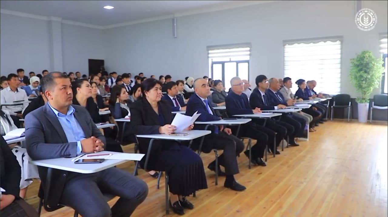 A republican scientific and practical conference on the topic “Food Safety and Innovative Technologies” was held at the Shakhrisabz branch of the Tashkent Institute of Chemical Technology