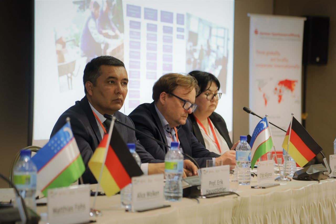 Профессионал таълим муассасалари раҳбар ва педагог кадрларини Германия методикаси асосида ўқитиш бўйича дастур муваффақиятли амалга оширилди