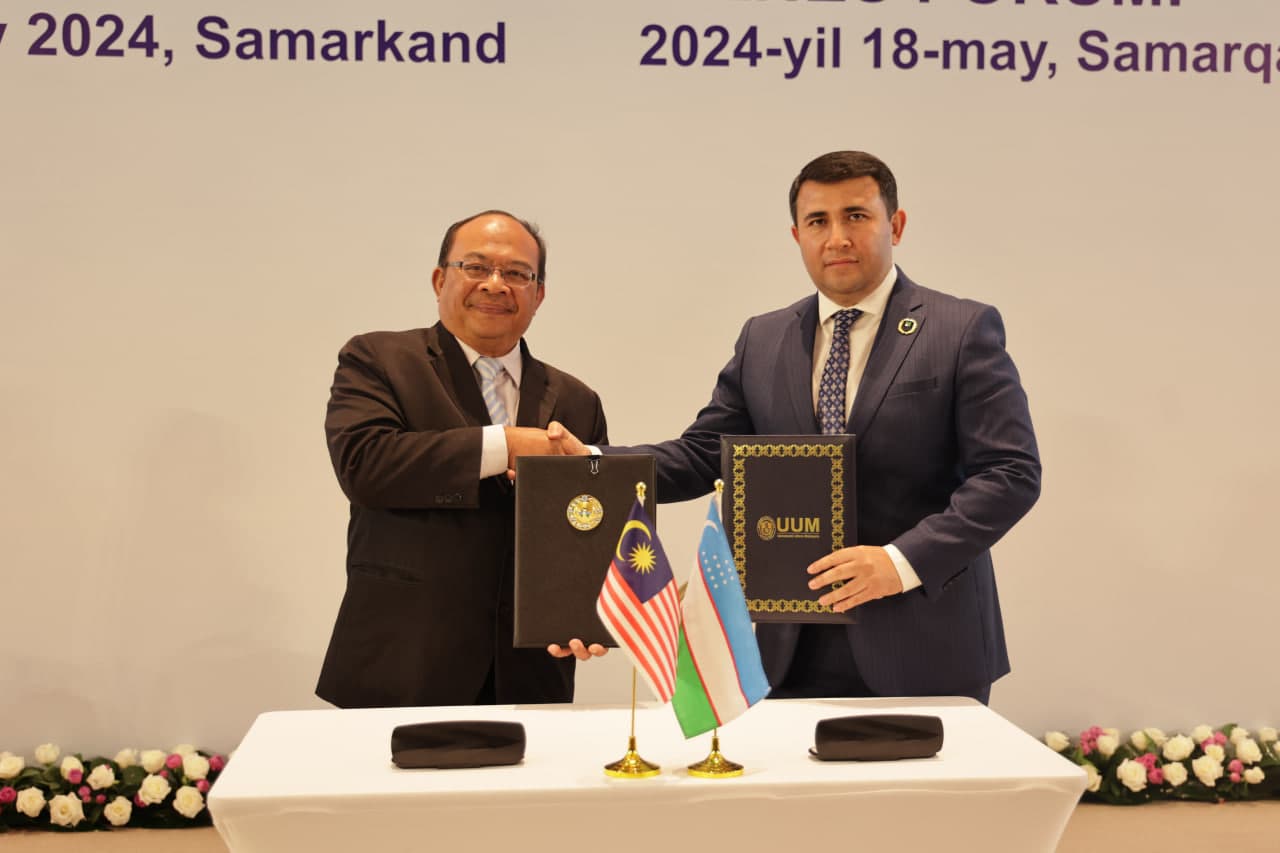 Высшие образовательные учреждения Узбекистана установили сотрудничество с престижными университетами Малайзии