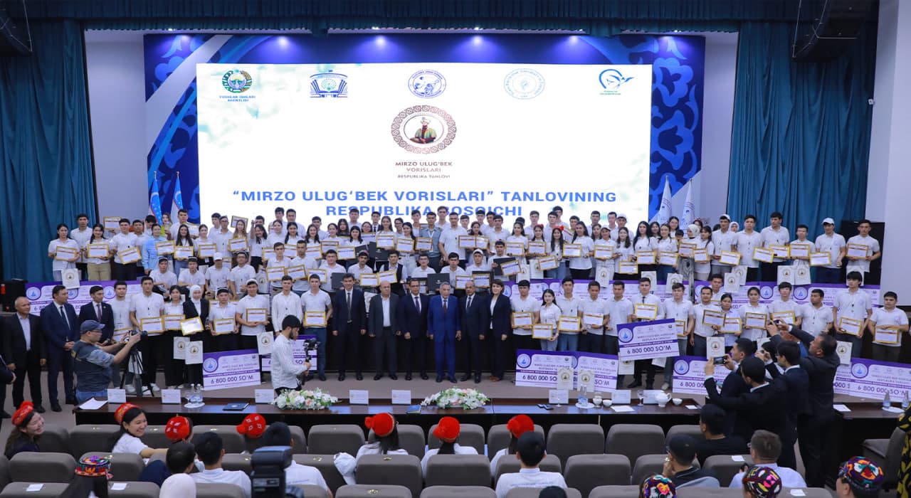 “Mirzo Ulugʻbek vorislari” Respublika tanlovi gʻoliblari taqdirlandi