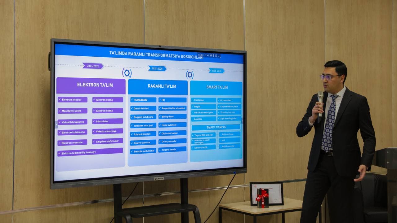 Training for heads of higher education institutions responsible for ICT sphere was held