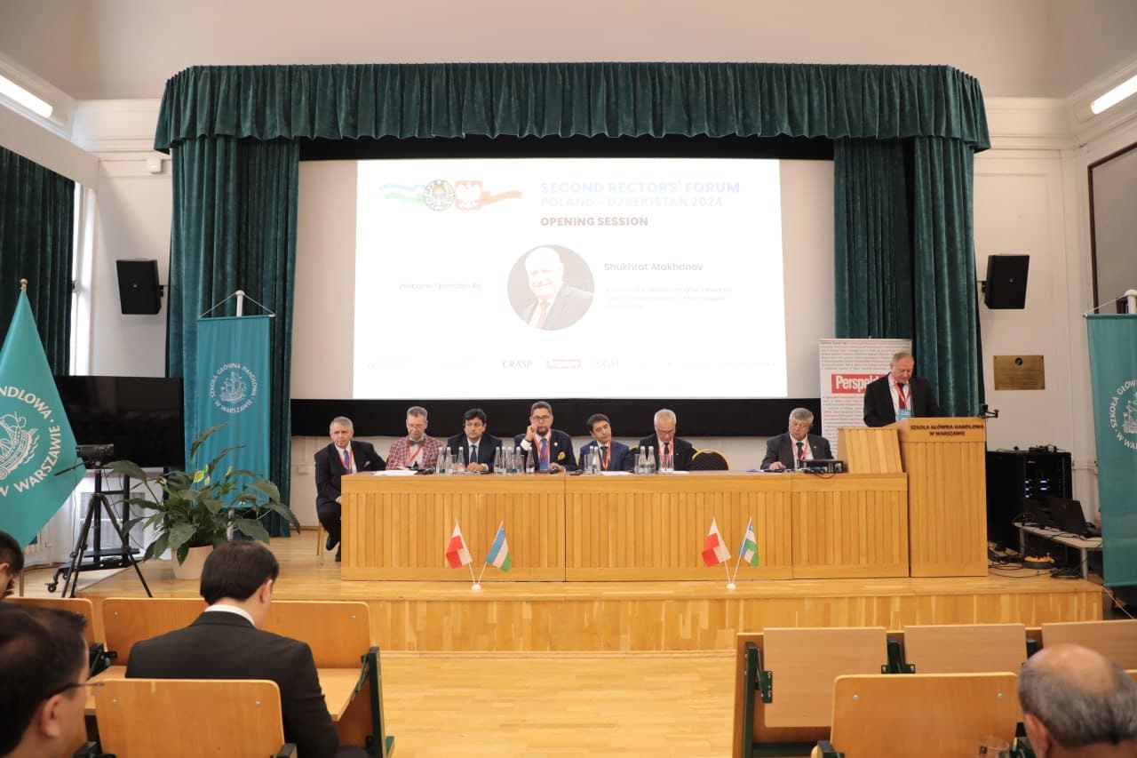 Polshada 40 dan ortiq OTM rahbarlari ishtirokida akademik davra suhbati tashkil etildi