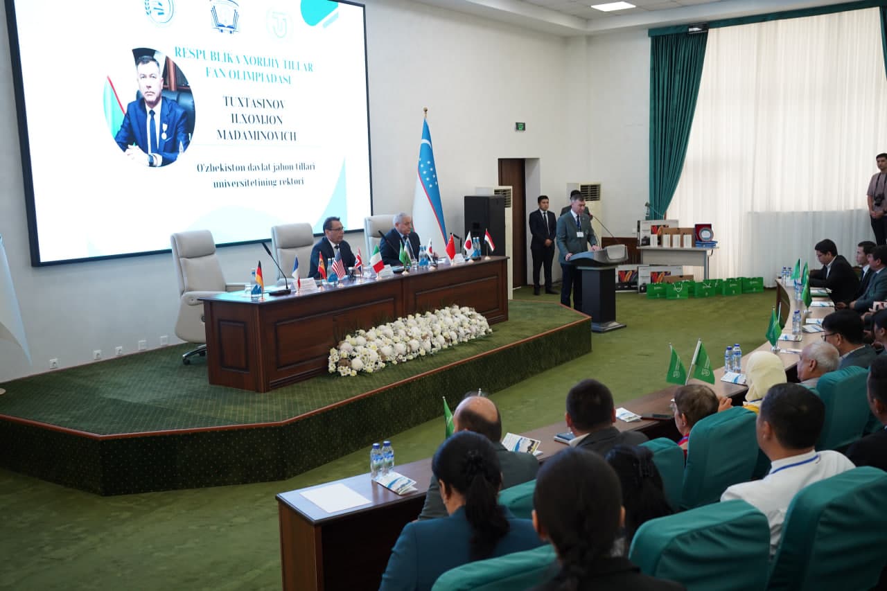 100 nafarga yaqin talaba 9 ta xorijiy til bo‘yicha fan olimpiadasida o‘z bilimini sinamoqda