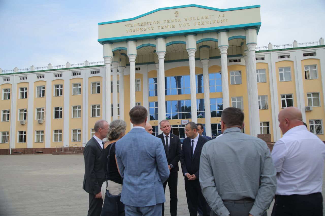 Руководители немецких партнерских организаций посетили профессиональные учебные заведения Ташкента